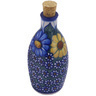 Polish Pottery Boleslawiec Stoneware Bottle 2F Wr UNIKAT pattern BK2 H2750G