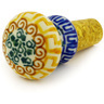 Polish Pottery Boleslawiec Stoneware Bottle Stopper 830 Ceramika Artystyczna pattern 50 H1464D