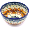 Polish Pottery Boleslawiec Stoneware Bowl GU971A Zaklady Ceramiczne UNIKAT pattern 113ART H0830B