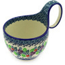 Polish Pottery Boleslawiec Stoneware Bowl With Handles 845 Ceramika Artystyczna pattern 1415X H2962E