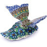 Polish Pottery Boleslawiec Stoneware Butterfly Figurine 928 Ceramika Artystyczna UNIKAT pattern U151 H6676G