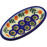 Polish Pottery Boleslawiec Stoneware Condiment Dish 68 Cer maz pattern D6 H9216F