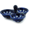 Polish Pottery Boleslawiec Stoneware Condiment Server GU1010A Zaklady Ceramiczne pattern 166A H1308H