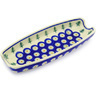 Polish Pottery Boleslawiec Stoneware Corn Tray 67 Cer maz pattern D101 H8799E
