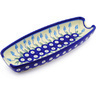 Polish Pottery Boleslawiec Stoneware Corn Tray 67 Cer maz pattern D107 H0792F