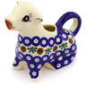 Polish Pottery Boleslawiec Stoneware Cow Shaped Creamer CG067 Cergor pattern 3 H8116E