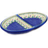 Polish Pottery Boleslawiec Stoneware Divided Dish 16 Cer maz pattern D19 H3675E