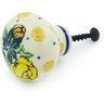 Polish Pottery Boleslawiec Stoneware Drawer Pull Knob 440 Ceramika Artystyczna pattern 1508 H5824H