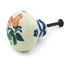 Polish Pottery Boleslawiec Stoneware Drawer Pull Knob 440 Ceramika Artystyczna pattern 1541 H6222H