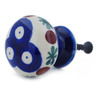 Polish Pottery Boleslawiec Stoneware Drawer Pull Knob 441 Ceramika Artystyczna pattern 70 H2885B