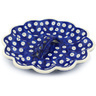 Polish Pottery Boleslawiec Stoneware Egg Plate 19 Cer maz pattern D21 H0479H
