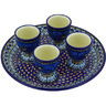 Polish Pottery Boleslawiec Stoneware Egg Server 523 Ceramika Artystyczna UNIKAT pattern U408 H6919G