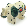 Polish Pottery Boleslawiec Stoneware Elephant Figurine 55 Wiza pattern 34 H2144I
