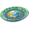 Polish Pottery Boleslawiec Stoneware Fluted Oval Platter 807 Ceramika Artystyczna UNIKAT pattern U2021 H5182G