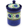Polish Pottery Boleslawiec Stoneware Jar With Lid 493 Ceramika Artystyczna UNIKAT pattern U440 H5584E