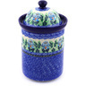 Polish Pottery Boleslawiec Stoneware Jar With Lid 494 Ceramika Artystyczna UNIKAT pattern U997 H5591E