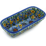 Polish Pottery Boleslawiec Stoneware Loaf Pan 12K Wr UNIKAT pattern RC4 H9328F