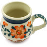 Polish Pottery Boleslawiec Stoneware Mini Mug 313 Ceramika Artystyczna pattern 561A H0285F