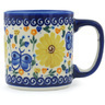 Polish Pottery Boleslawiec Stoneware Mug 14E Wr UNIKAT pattern PP1 H3213H