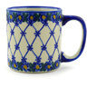 Polish Pottery Boleslawiec Stoneware Mug 14E Wr pattern DT3 H0999F
