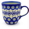 Polish Pottery Boleslawiec Stoneware Mug 172 Cer maz pattern D106 H0823F