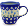 Polish Pottery Boleslawiec Stoneware Mug 172 Cer maz pattern D107 H0754F