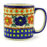 Polish Pottery Boleslawiec Stoneware Mug 46 Cer maz pattern D27 H2421F