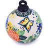 Polish Pottery Boleslawiec Stoneware Ornament Christmas Ball 184 Ceramika Artystyczna UNIKAT pattern U2211 H5565G