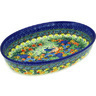 Polish Pottery Boleslawiec Stoneware Oval Baker 296 Ceramika Artystyczna UNIKAT pattern U4099 H8265D