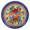 Polish Pottery Boleslawiec Stoneware Plate 103 Cer maz UNIKAT pattern D117 H5004F