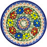Polish Pottery Boleslawiec Stoneware Plate 103 Cer maz UNIKAT pattern D79 H7125E