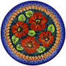Polish Pottery Boleslawiec Stoneware Plate 103 Cer maz UNIKAT pattern D98 H4934F