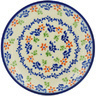 Polish Pottery Boleslawiec Stoneware Plate 103 Cer maz pattern D15 H0984H