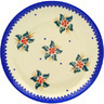 Polish Pottery Boleslawiec Stoneware Plate 103 Cer maz pattern D16 H3574E