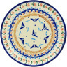 Polish Pottery Boleslawiec Stoneware Plate 103 Cer maz pattern D25 H0994H