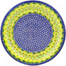 Polish Pottery Boleslawiec Stoneware Plate 110 Cer maz UNIKAT pattern D120 H2486G
