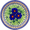 Polish Pottery Boleslawiec Stoneware Plate 110 Cer maz UNIKAT pattern D81 H2890G