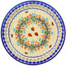 Polish Pottery Boleslawiec Stoneware Plate 110 Cer maz pattern D119 H2494G