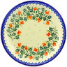 Polish Pottery Boleslawiec Stoneware Plate 110 Cer maz pattern D23 H2500G