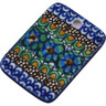 Polish Pottery Boleslawiec Stoneware Rectangle Pendant B60 Ceramika Artystyczna UNIKAT pattern U151 H6232G