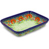 Polish Pottery Boleslawiec Stoneware Rectangular Baker GU370 Zaklady Ceramiczne UNIKAT pattern 296ART H4323I