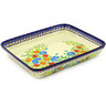 Polish Pottery Boleslawiec Stoneware Rectangular Baker GU372 Zaklady Ceramiczne UNIKAT pattern 238ART H8616E
