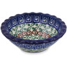 Polish Pottery Boleslawiec Stoneware Scalloped Bowl 268 Ceramika Artystyczna pattern 50X H4913A