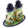 Polish Pottery Boleslawiec Stoneware Seasoning Set GU1184+GU961 Zaklady Ceramiczne UNIKAT pattern EX217 H9648F
