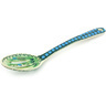 Polish Pottery Boleslawiec Stoneware Slotted Serving Spoon 949 Ceramika Artystyczna UNIKAT pattern U803 H5704G