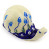 Polish Pottery Boleslawiec Stoneware Snail Figurine 167 Cer maz pattern D107 H5906F