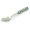 Polish Pottery Boleslawiec Stoneware Stainless Steel Spoon GU1855 Zaklady Ceramiczne UNIKAT pattern 178ART H0303H