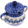 Polish Pottery Boleslawiec Stoneware Sugar Bowl 035 Ceramika Artystyczna pattern 459X H5885F