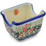 Polish Pottery Boleslawiec Stoneware Sugar Packet Holder 207 Cer maz pattern D146 H7658G