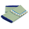 Polish Pottery Boleslawiec Stoneware Table Cloth 00005 Manufaktura UNIKAT pattern WK57 H0065I